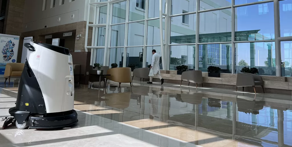 Robotics Cleaning - FMM - Facilities Management & Maintenance Company